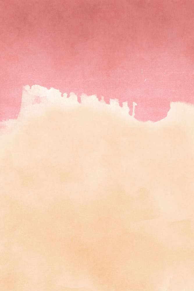 PEACHY PINK SKIES by amini54 — canvas wall art