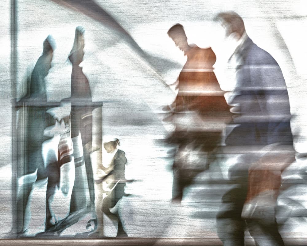 People In Motion by The Jar - Geir Jartveit — canvas wall art