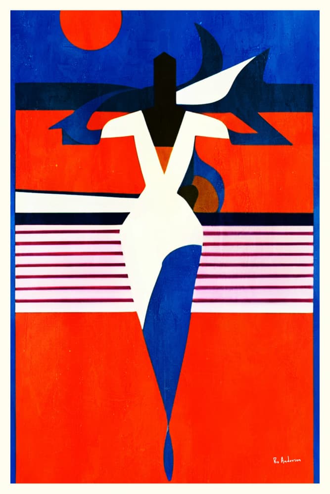 La Femme Fatale by Bo Anderson — canvas wall art