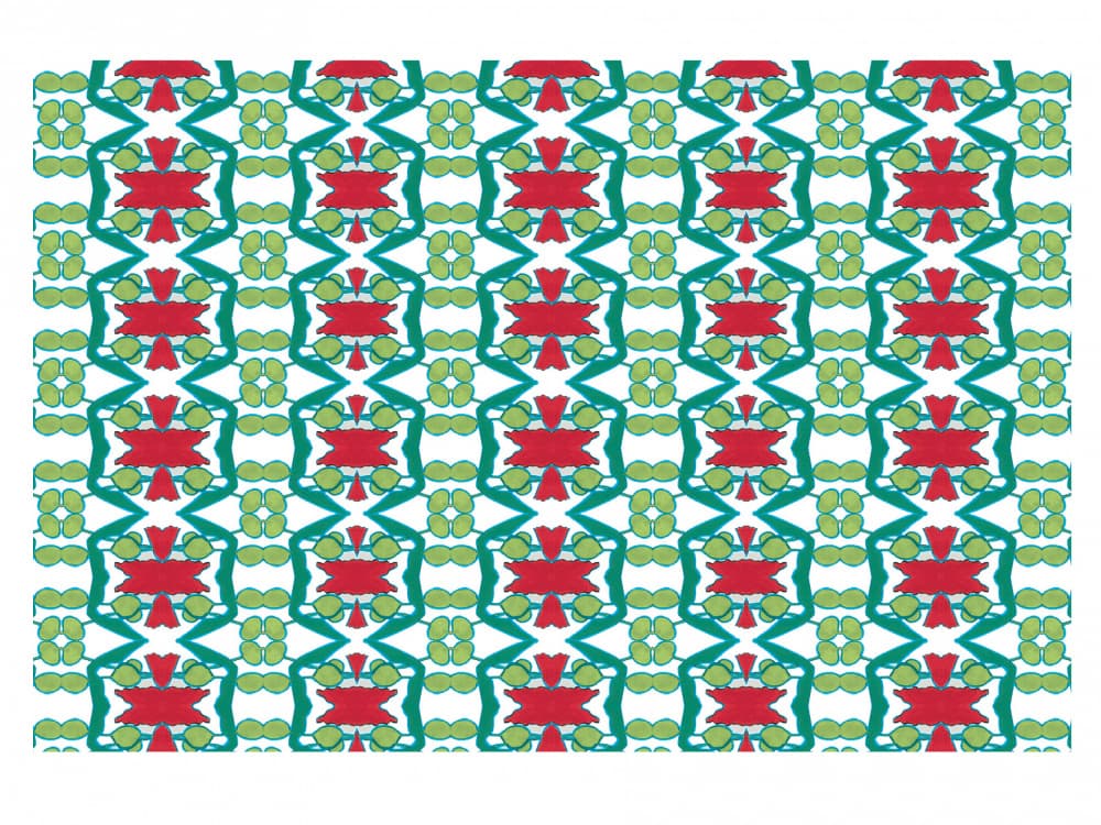 Festive Abstract Pattern by Breanna Megan Studio — canvas wall art