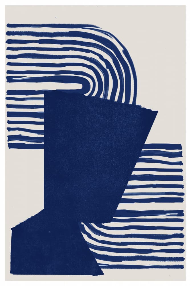 Modern Objects No.6 by THE MIUUS STUDIO — canvas wall art