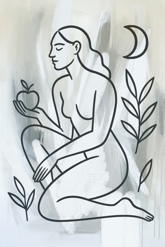 Evesapple by Treechild — canvas wall art