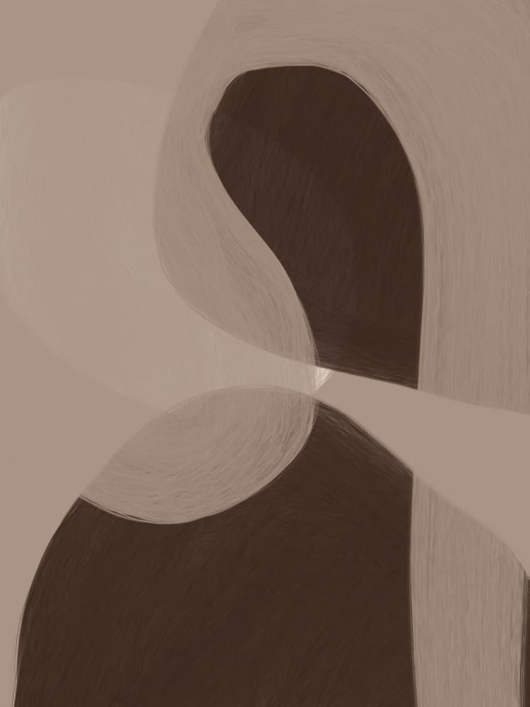 Modern Organic Forms by Studio Palette — canvas wall art