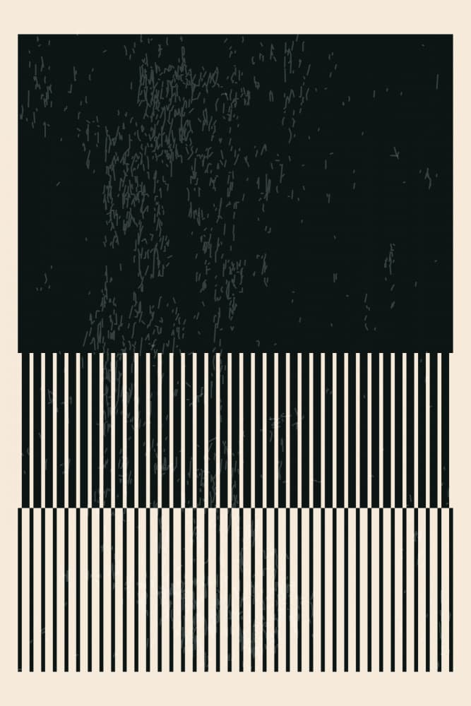 Modern Textured Stripes by jay stanley — canvas wall art