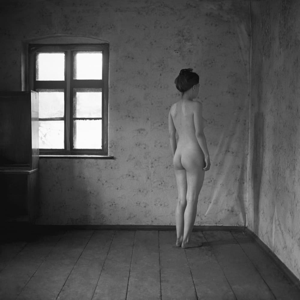 Woman By Window Light by Rafał Kaźmierczak — canvas wall art