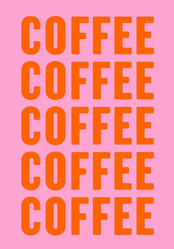 Buzz for Coffee by Athene Fritsch — canvas wall art