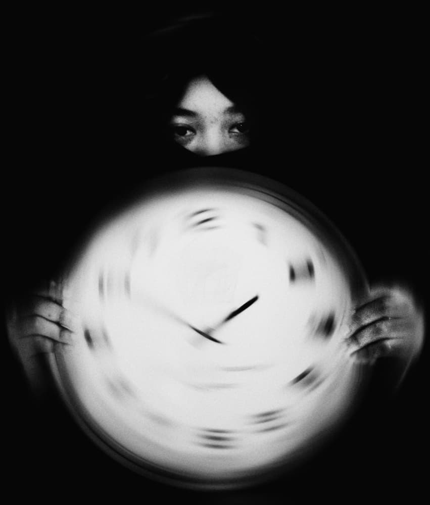 Grasping Time by Kahar Lagaa — canvas wall art