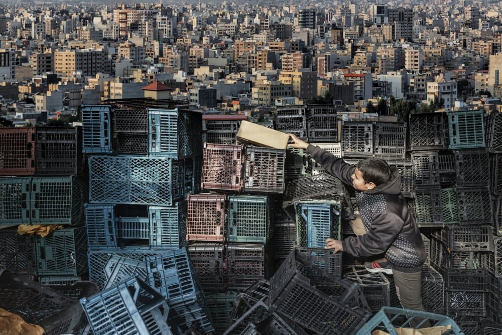 Young Sorter City View by amir masoud arabshshi — canvas wall art