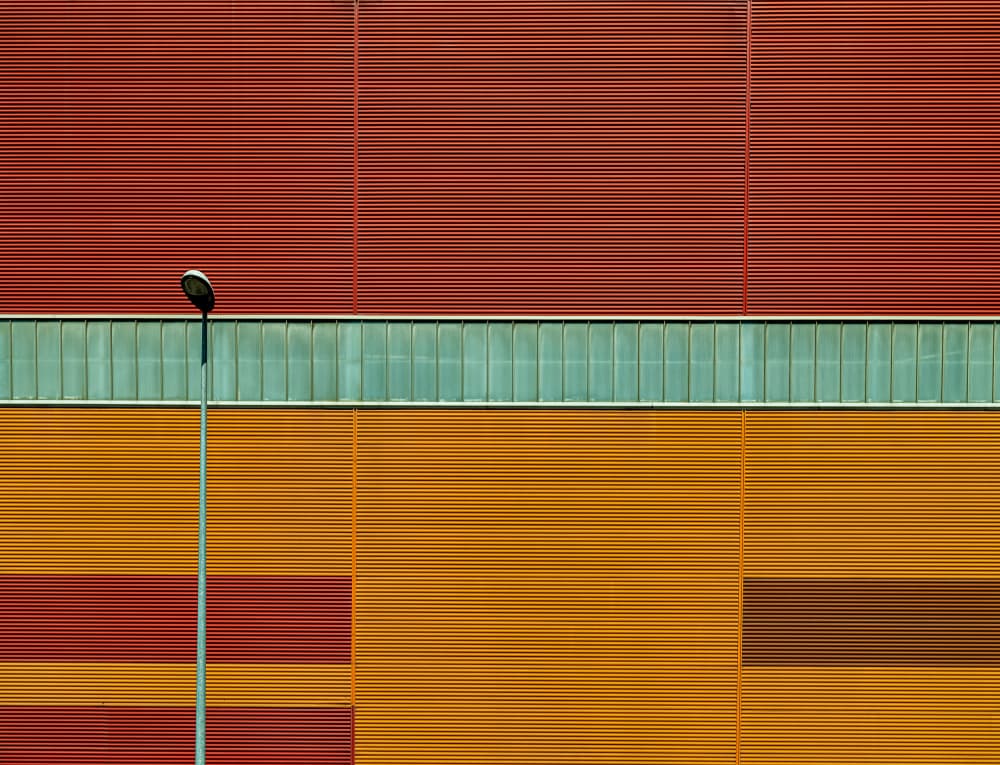Modern Urban Color Blocks by Martin Steeb — canvas wall art