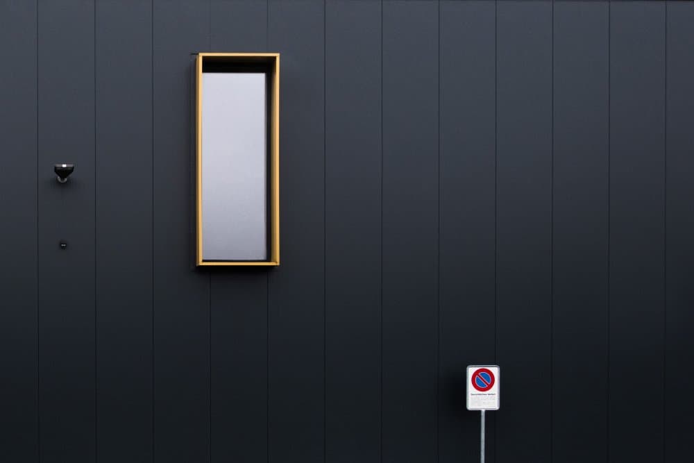 Golden Window Dark Wall by Branko Markovic — canvas wall art