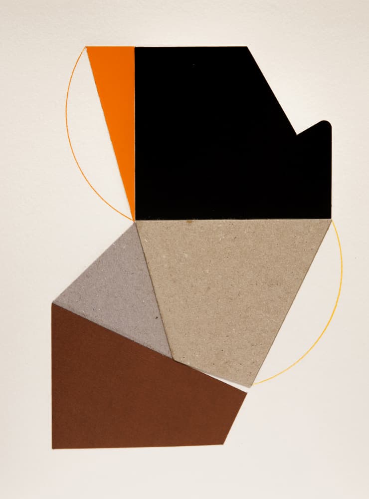 Geometric Color Blocks by Ildefonso Martín — canvas wall art