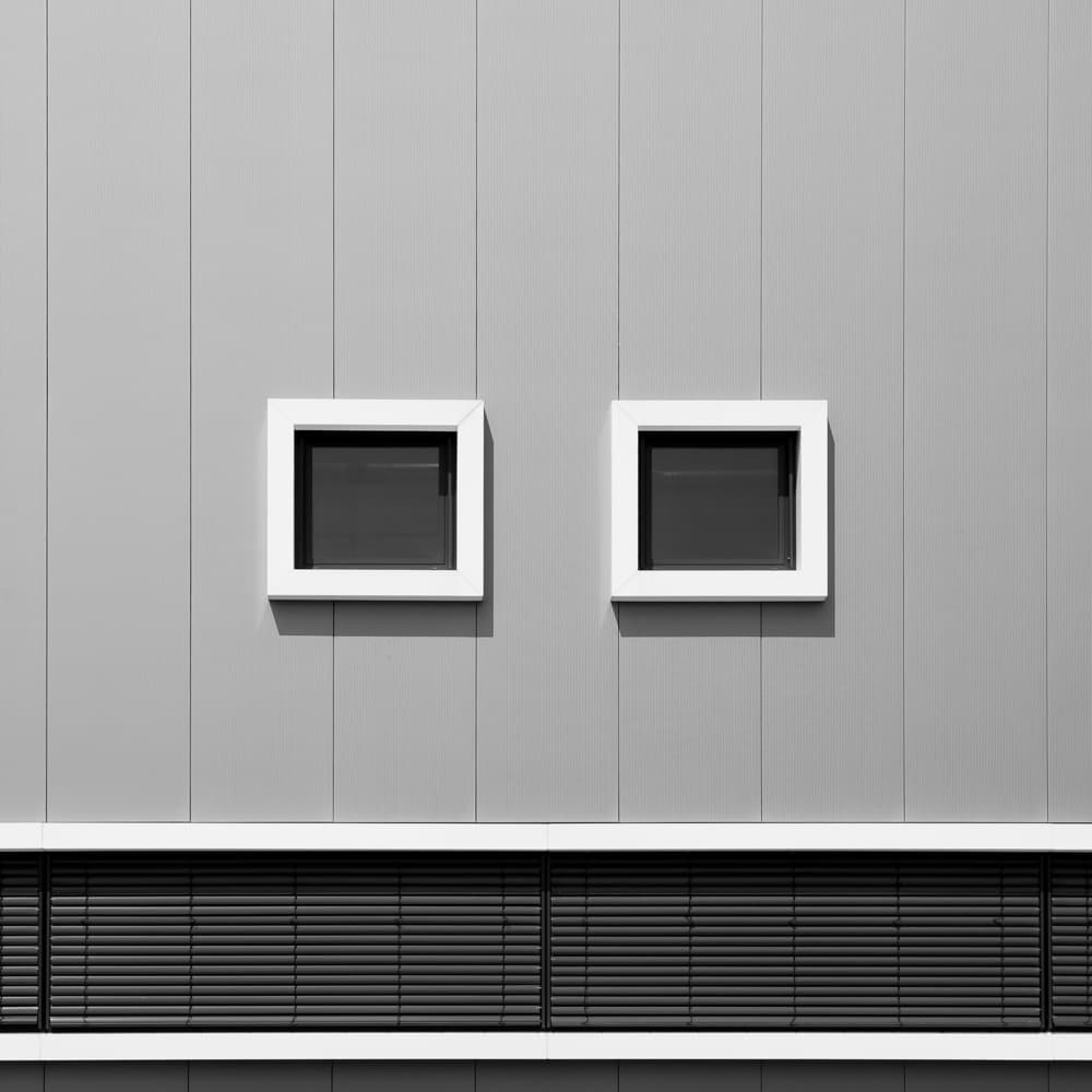 Sleek Architectural Windows by Markus Auerbach — canvas wall art