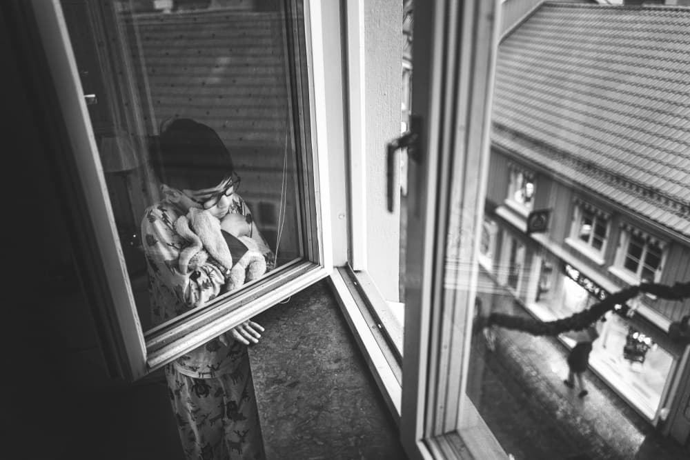 Child's Window View by Alex Ogazzi — canvas wall art