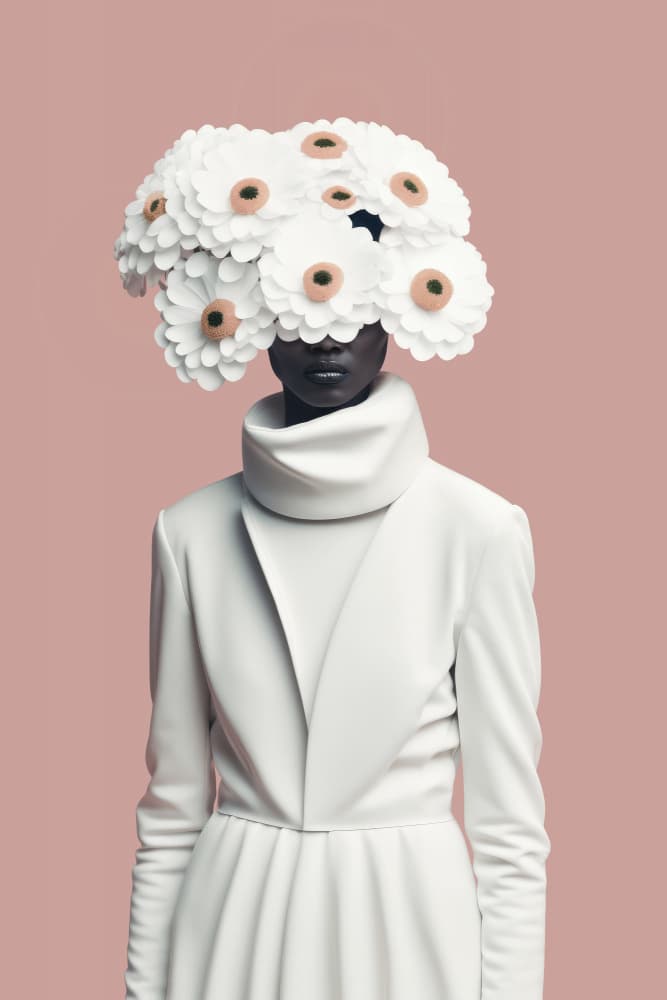Floral Elegance by Treechild — canvas wall art