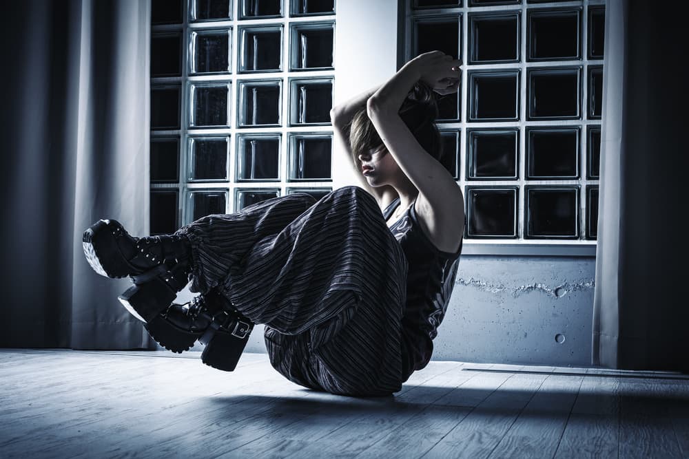 Gothic Balance Pose by Daisuke Kiyota — canvas wall art