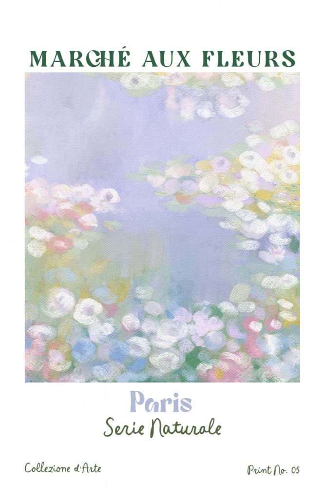 Parisian Flower Market by Treechild — canvas wall art