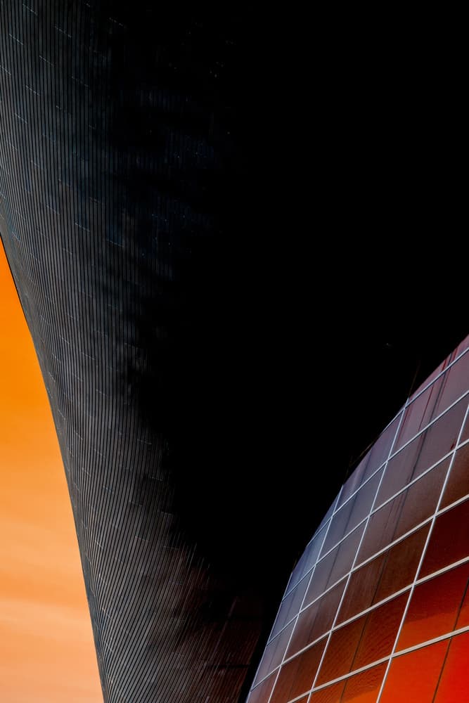 Dynamic Urban Curves by Chris Hamilton — canvas wall art