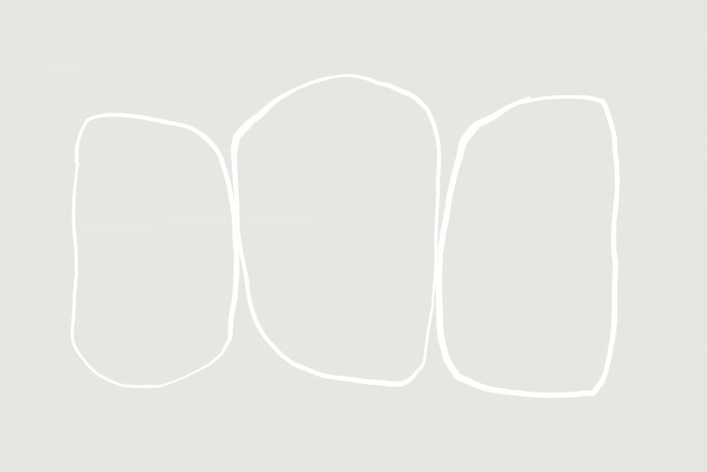 Traces in Still Light by uplusmestudio — canvas wall art