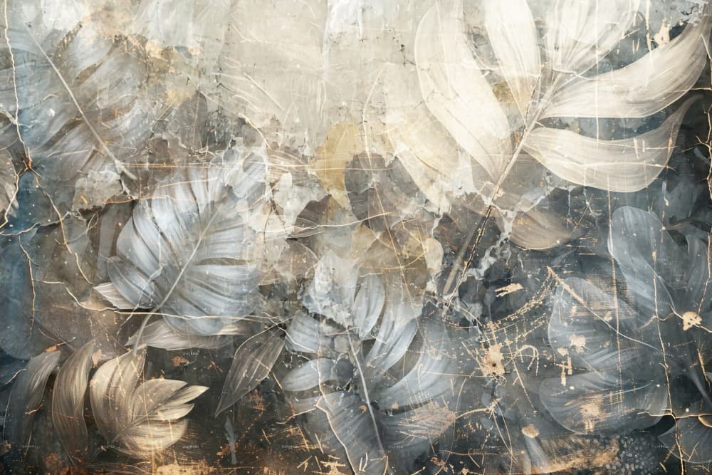 Aged Tropical Leaves by Rafal Kulik — canvas wall art