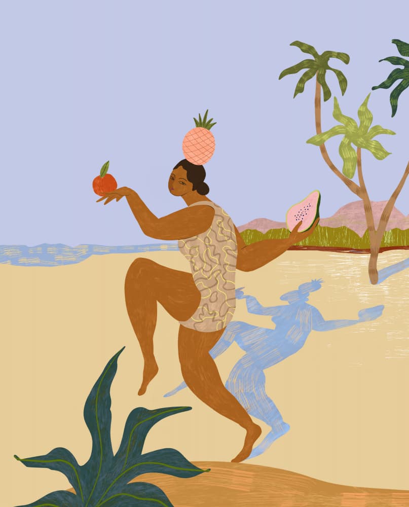 Balancing Act by Arty Guava — canvas wall art