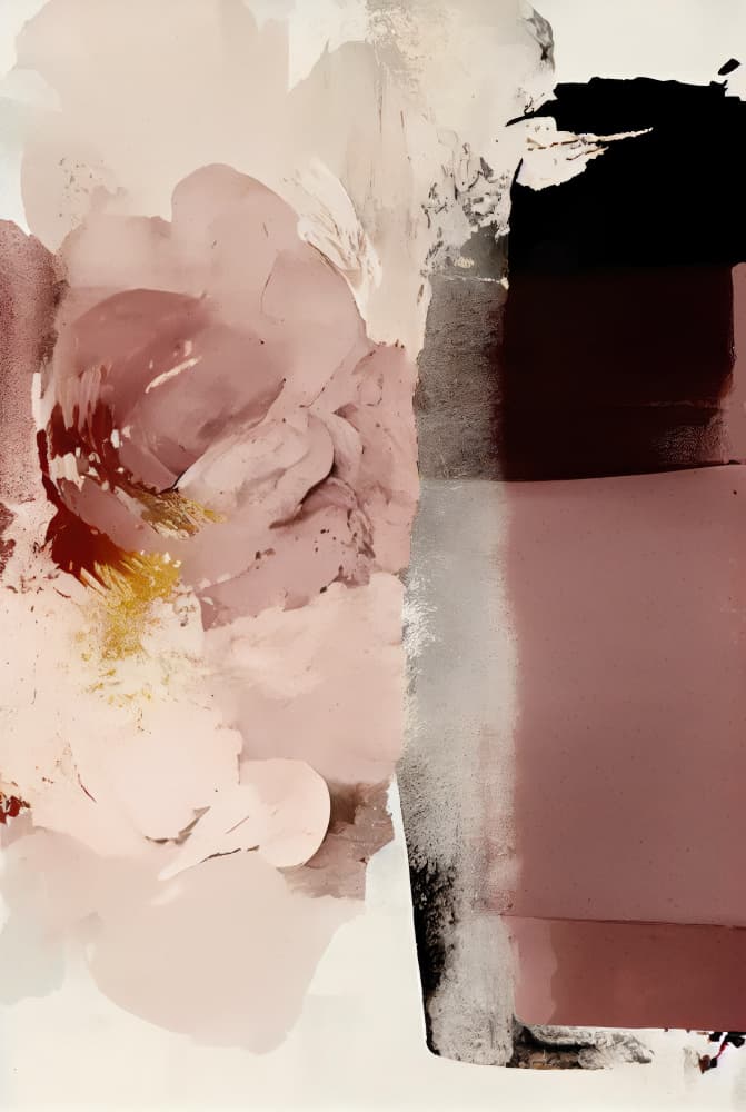 Blossom Abstraction by Treechild — canvas wall art