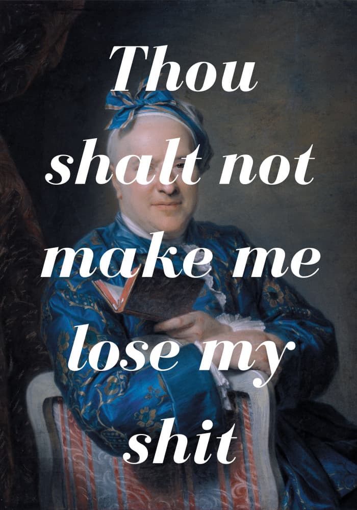 Regal Retort by Athene Fritsch — canvas wall art