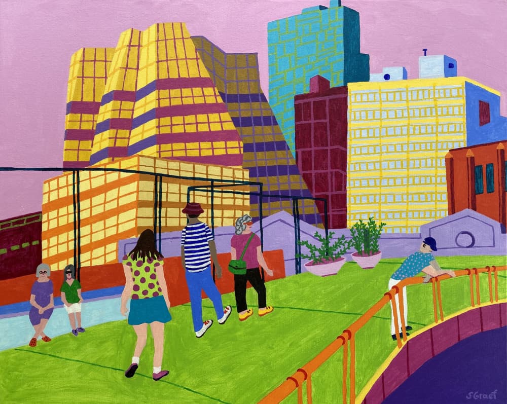 High Line by Sue Graef — canvas wall art