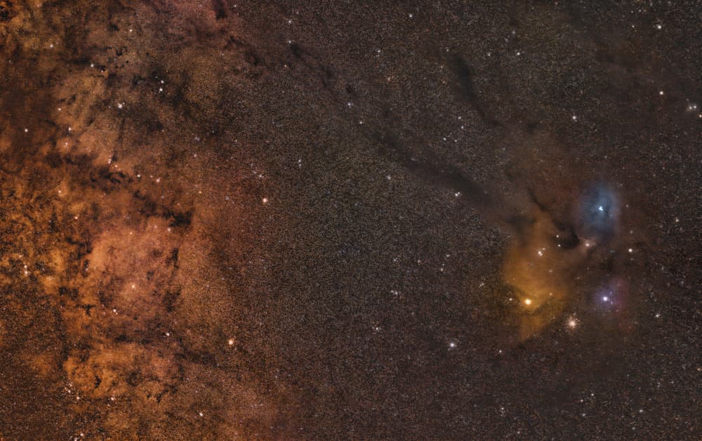 Celestial Dust Trails by Dahlia Ambrose — canvas wall art