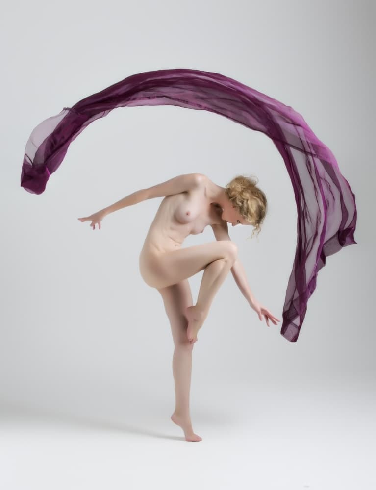 Graceful Nude Dancer by Catchlight Studio — canvas wall art