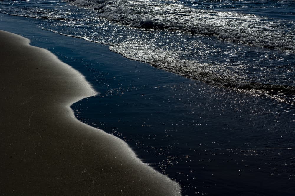 Sparkling Ocean Shore by Tal Paz-Fridman — canvas wall art