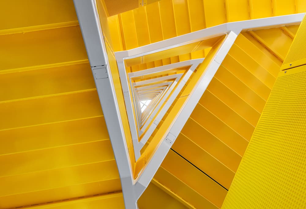 Vibrant Yellow Ascent by Wayne Pearson — canvas wall art