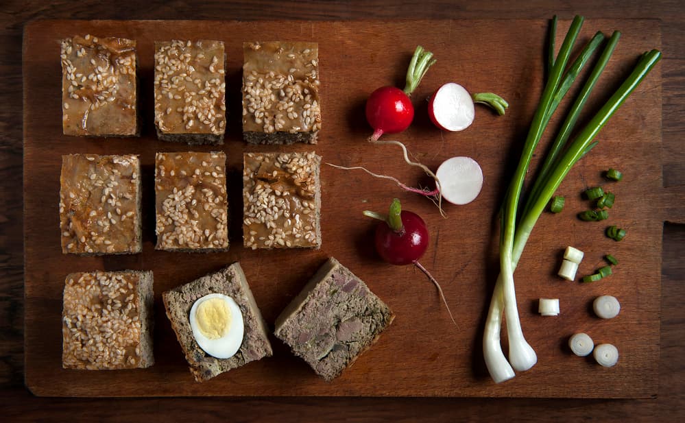 Rustic Breakfast Board by Diana Popescu — canvas wall art