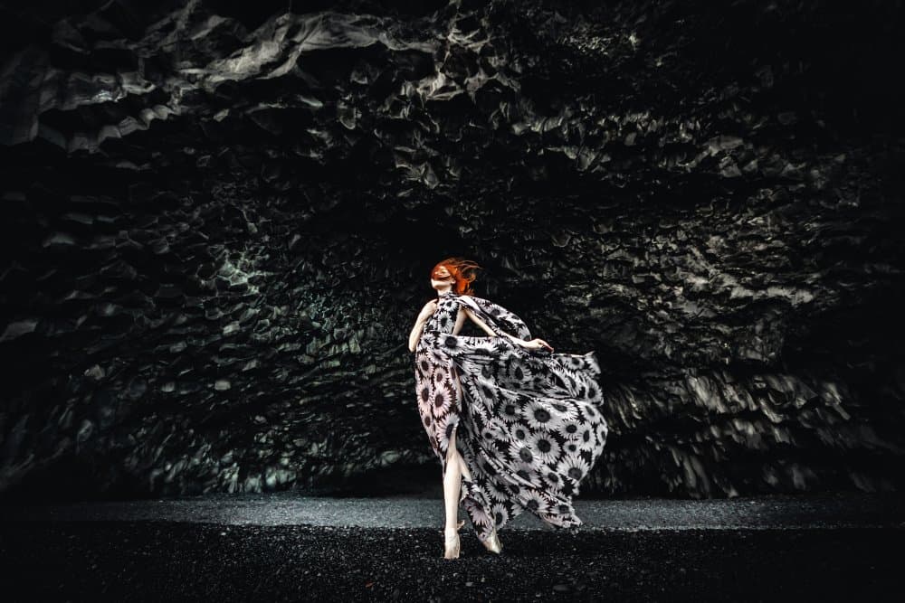 Dramatic Cave Elegance by Ruslan Bolgov — canvas wall art