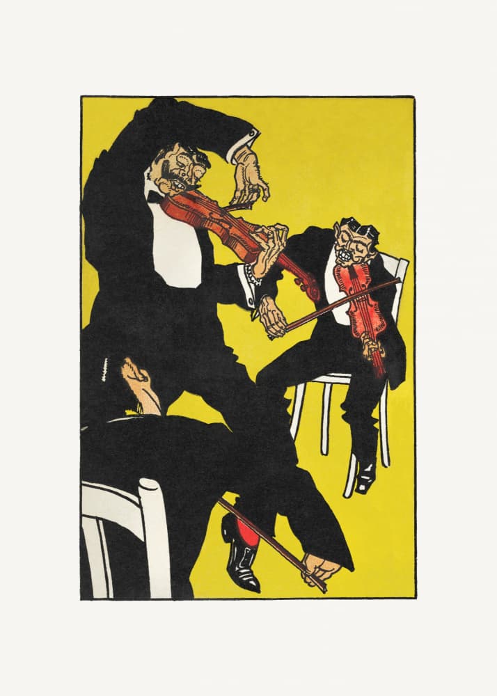 Between 3 and 4 In the Morning! by Moriz Jung — canvas wall art