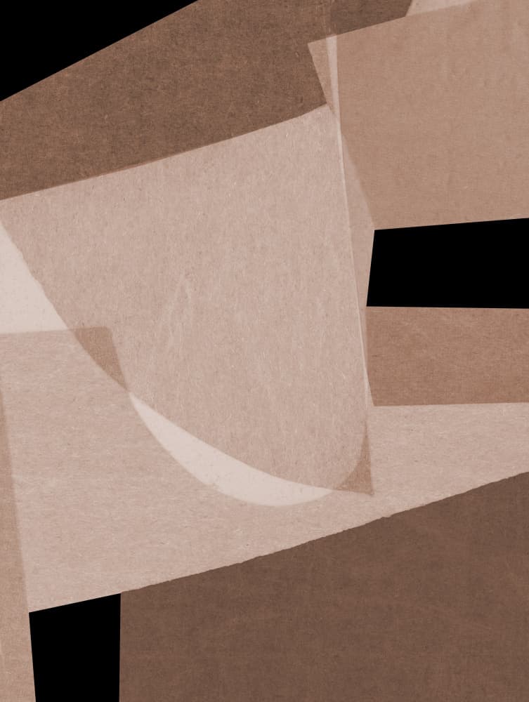 Collage Abstract by Dan Hobday — canvas wall art
