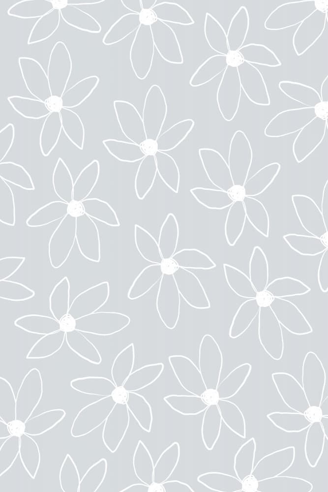 Airy Flowers by uplusmestudio — canvas wall art