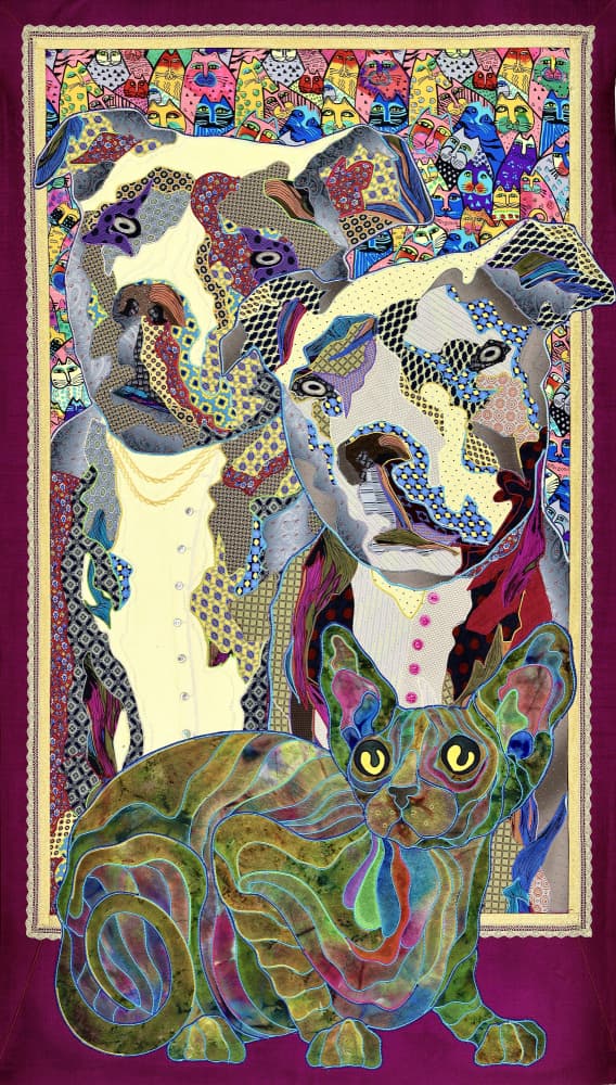 Colorful Abstract Pet Collage