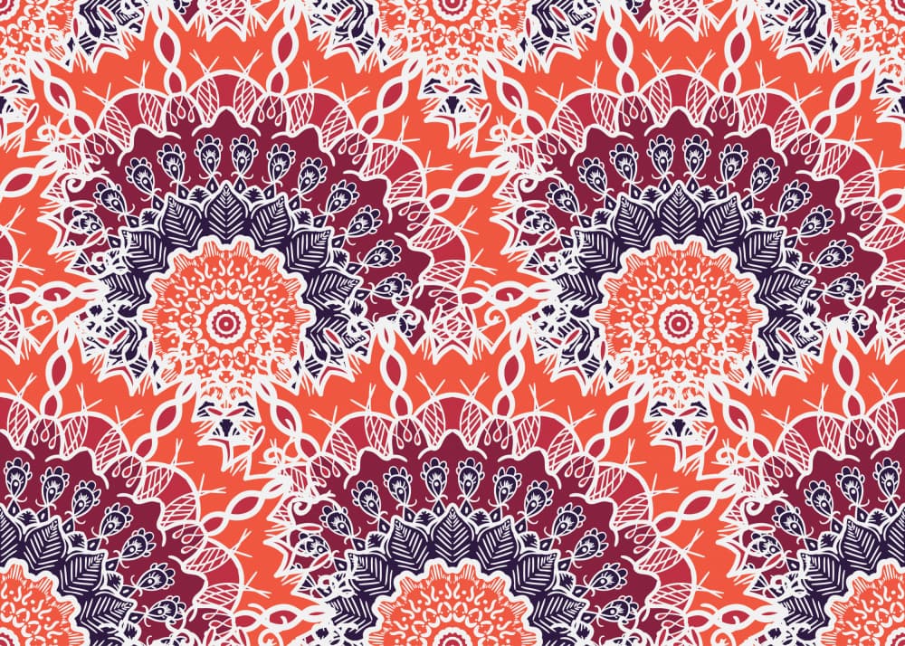 Colorful Ornate Mandalas by Marika Barsrsind — canvas wall art