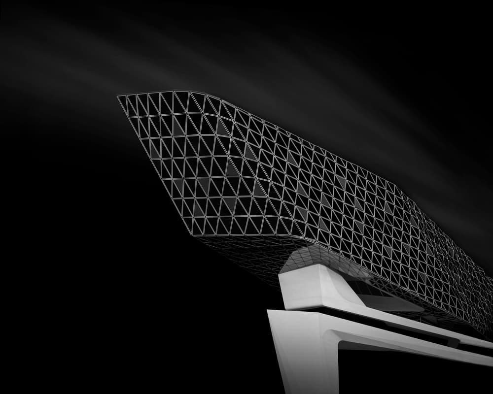 Modern Geometric Architecture by Vincent Willems — canvas wall art