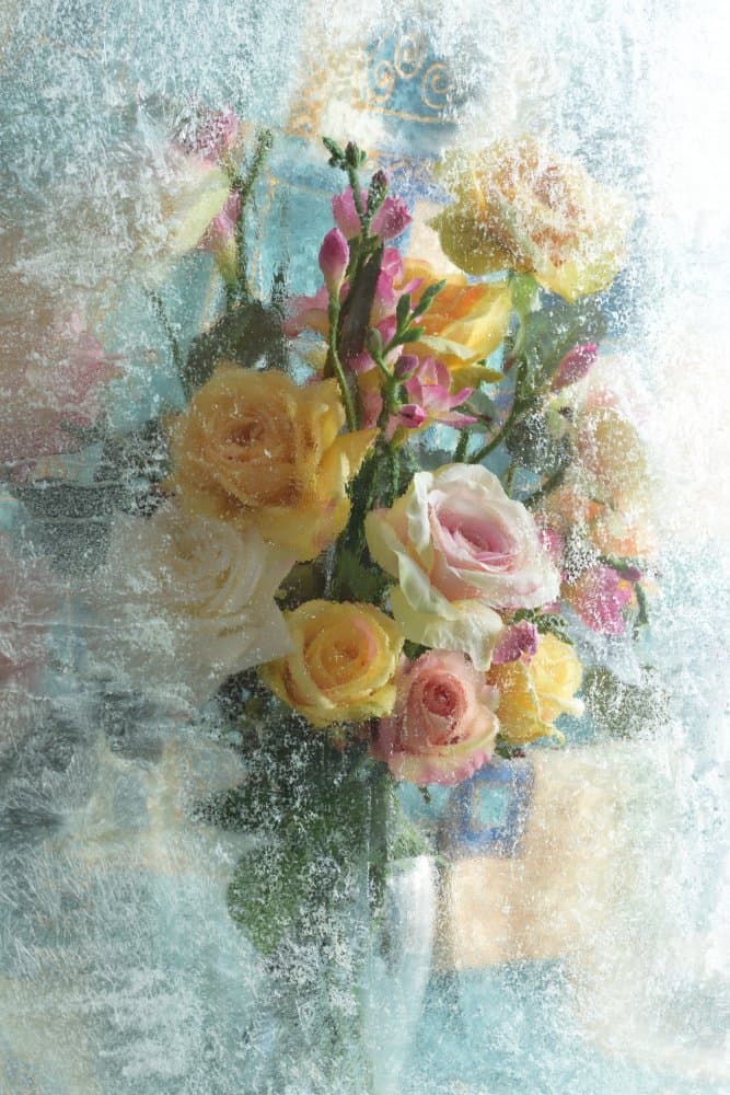 Frosted Rose Bouquet by Andrey Morozov — canvas wall art