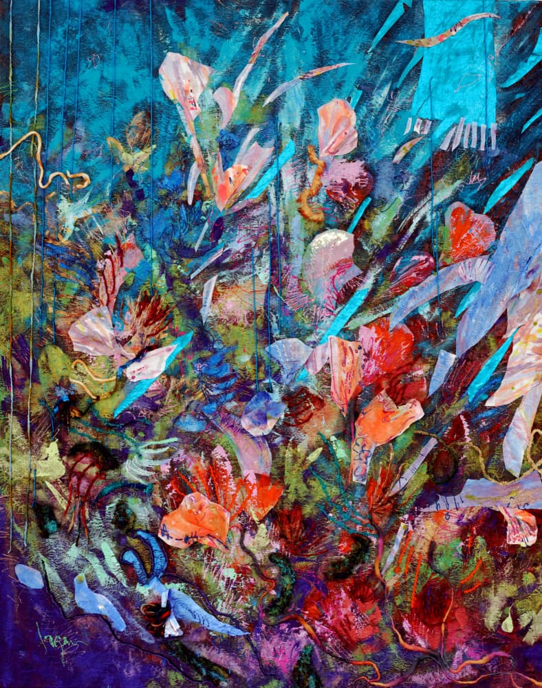 Burst of Blooming Light by Dorothy Fagan — canvas wall art
