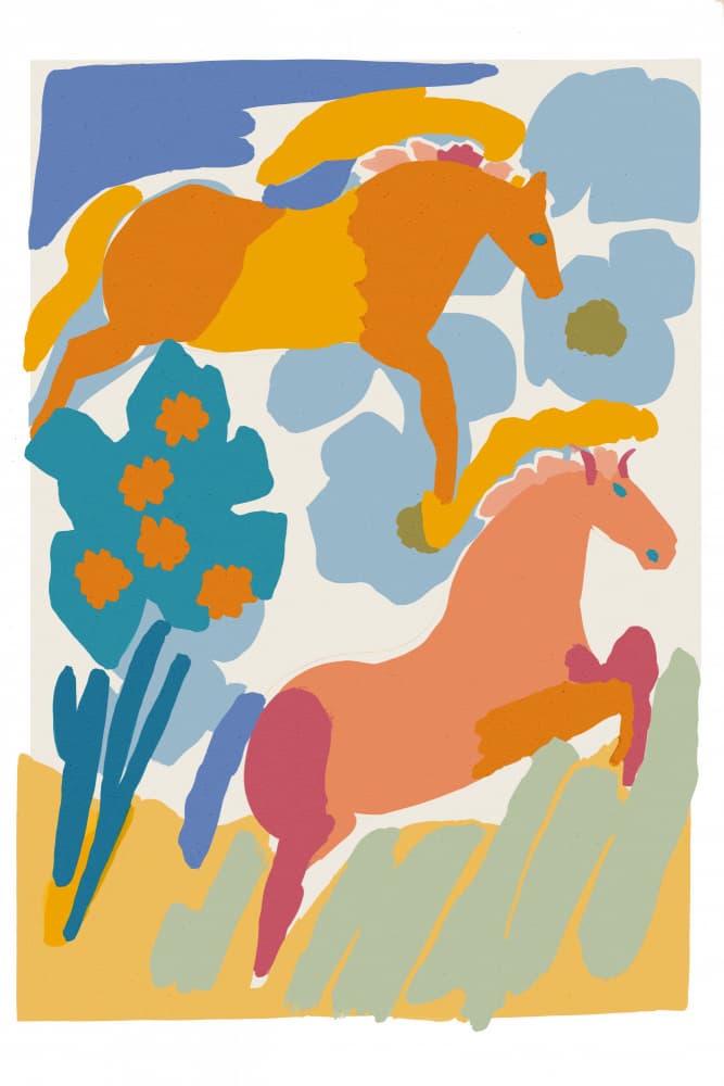 Galloping Dreams by Treechild — canvas wall art