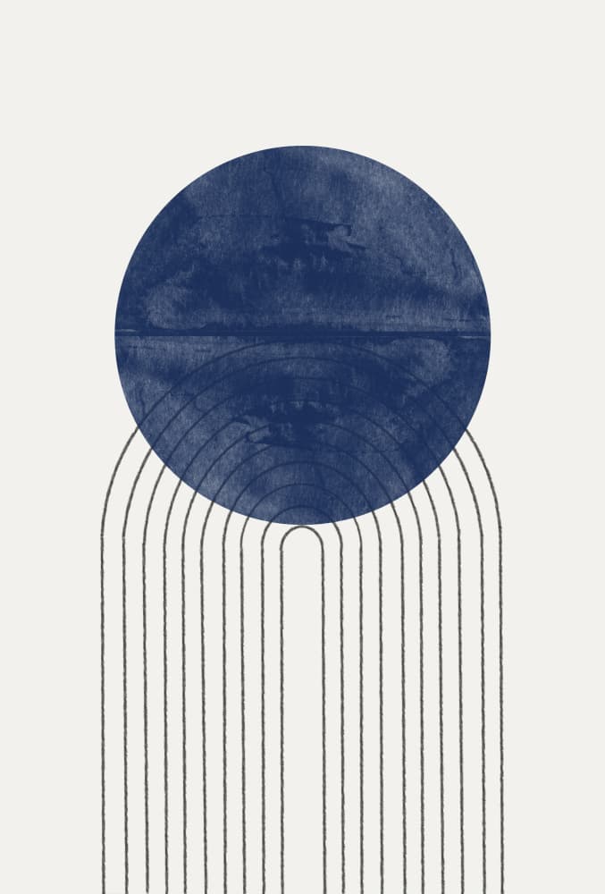 Celestial Echoes by THE MIUUS STUDIO — canvas wall art