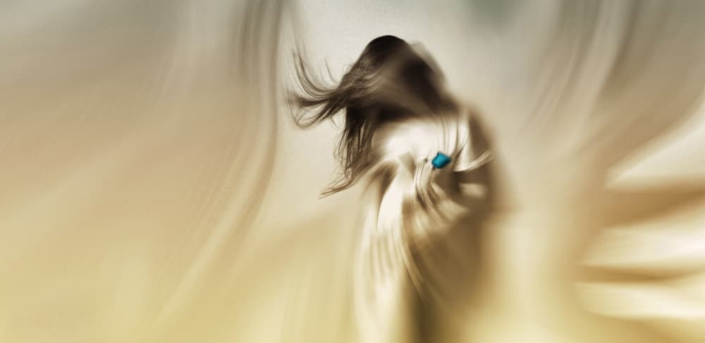 Graceful Ethereal Movement by Sherin.Abdou — canvas wall art