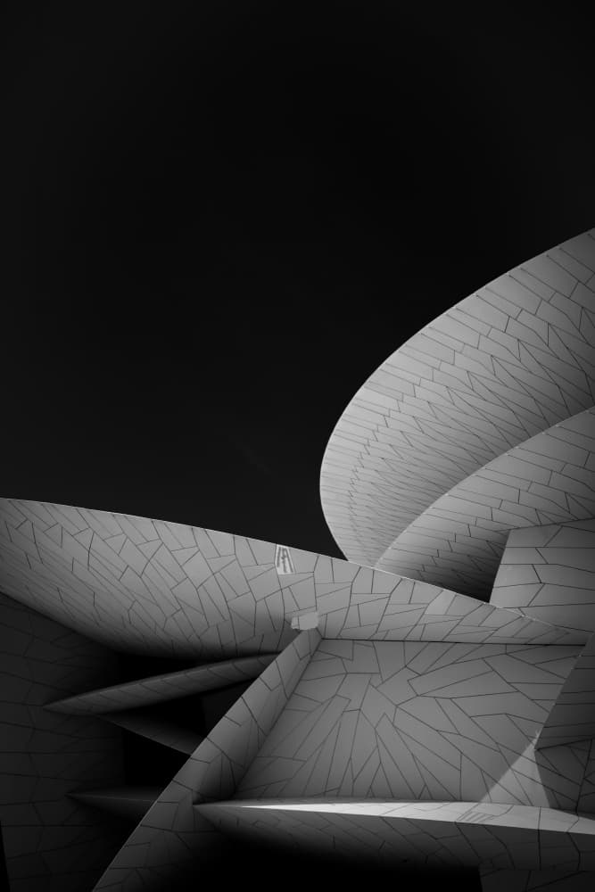 Modern Architectural Curves by Stefan Buder — canvas wall art