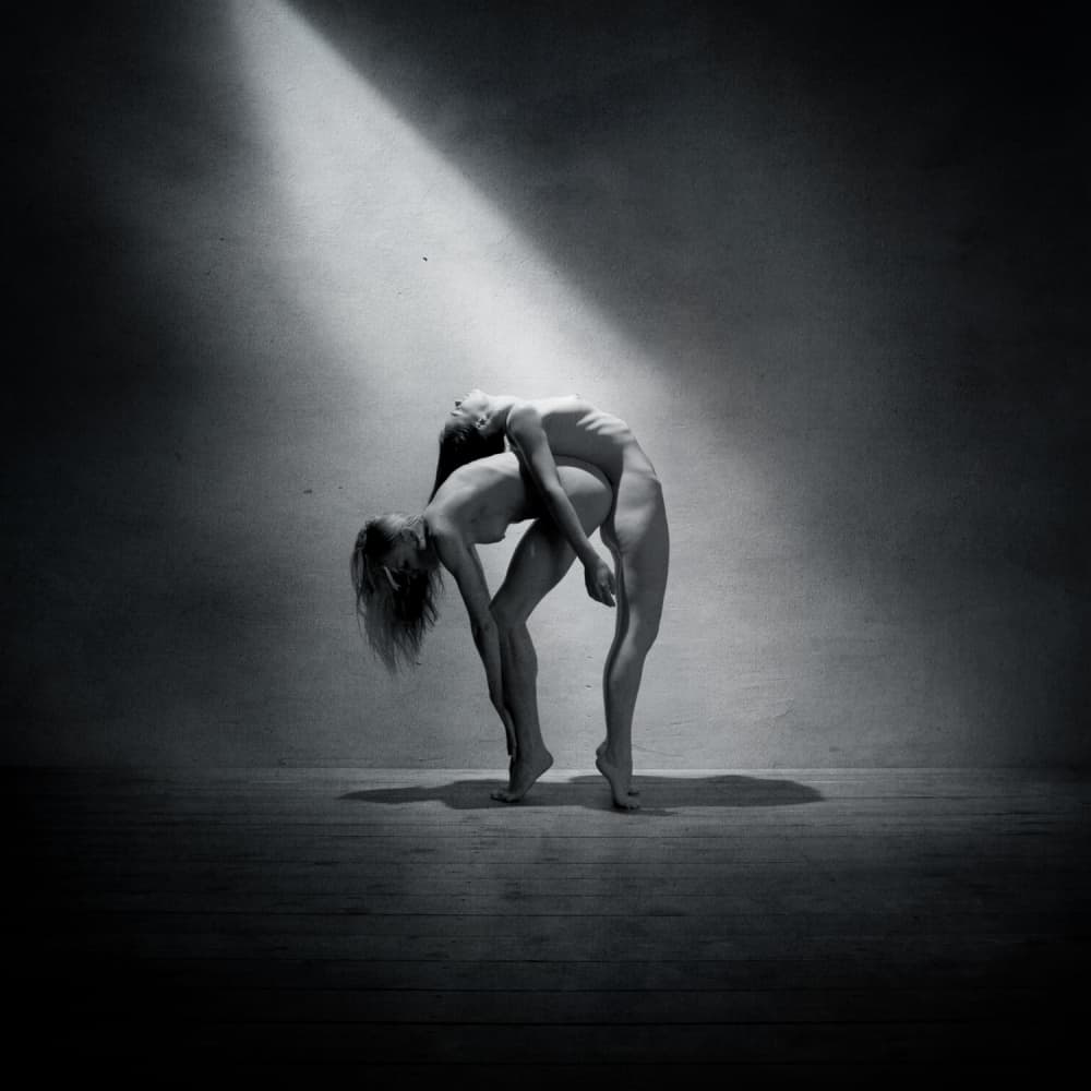 Abstract Dance Figures by Yaroslav Vasiliev-Apostol — canvas wall art
