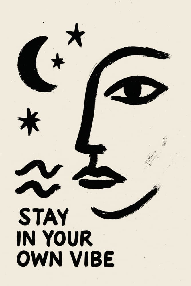 Stayinyourownvibe by Treechild — canvas wall art