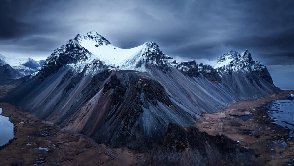 Majestic Snowy Peaks by Wei (David) Dai — canvas wall art
