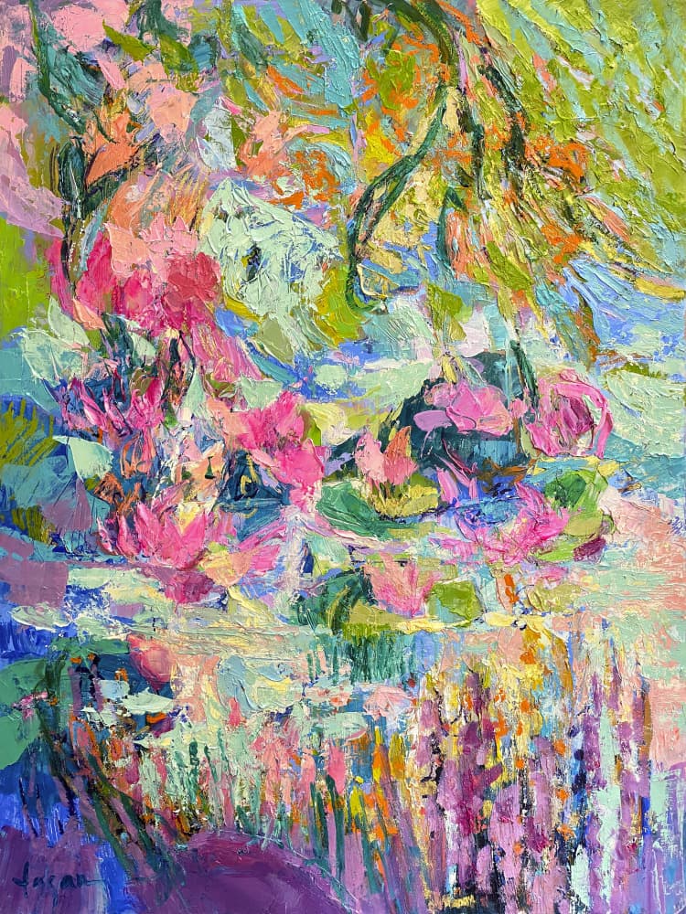 Pink Goddess by Dorothy Fagan — canvas wall art
