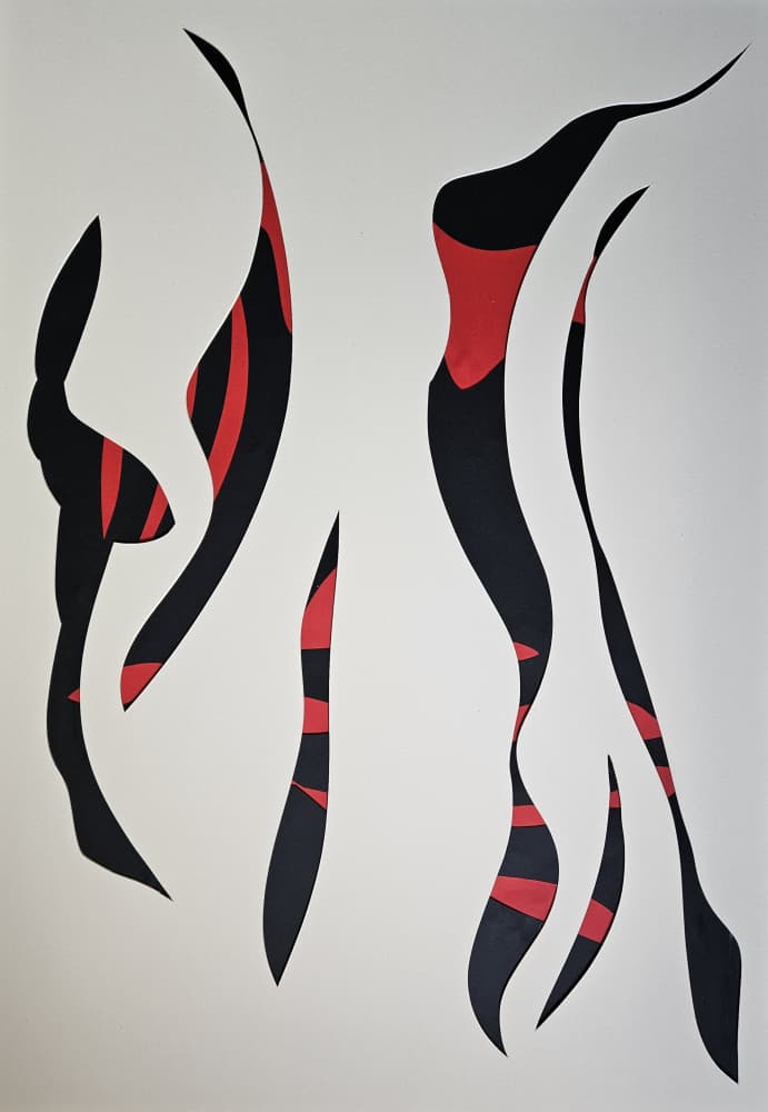 Dynamic Abstract Forms by Stefano Mazzolini — canvas wall art